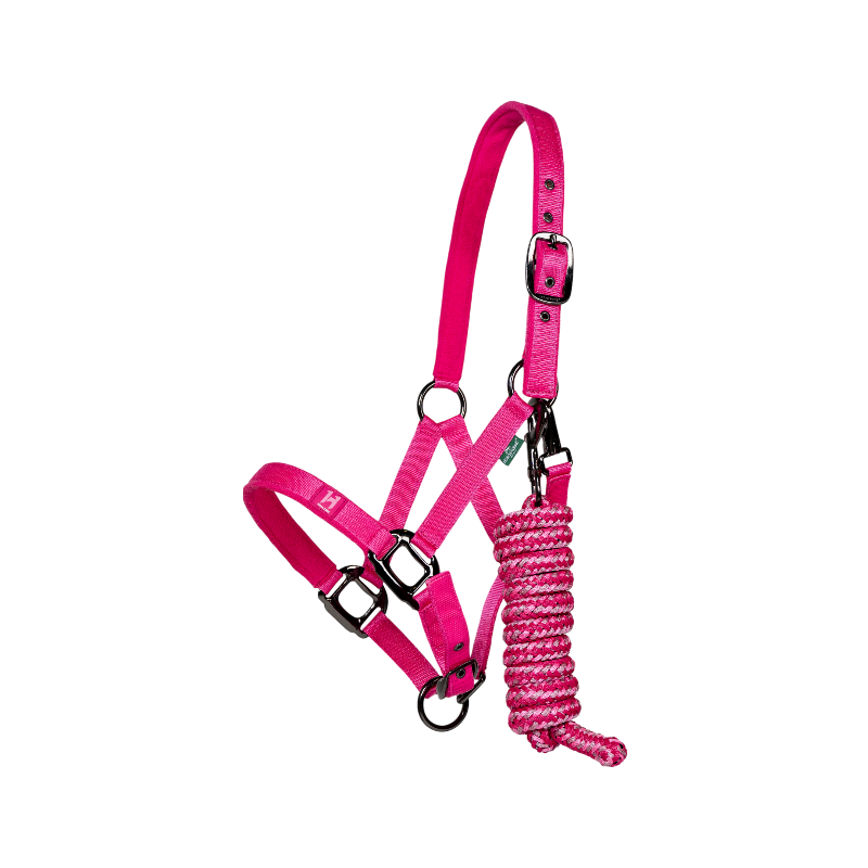 Horseware - Licol et longe Newmarket witney pink
