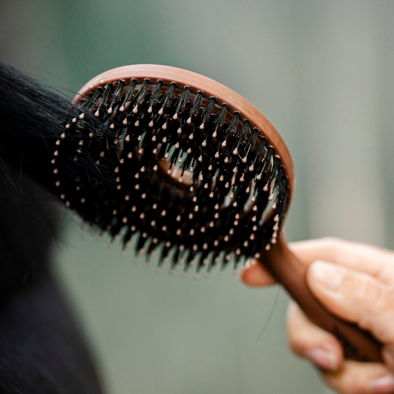 Horseware - Brosse à crins Mane wood effect | - Ohlala