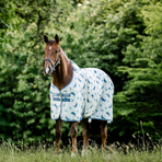 Horseware - Vliegendeken Amigo Bug Rug dragonfly print/ zilver/ blauw/ salie | - Ohlala