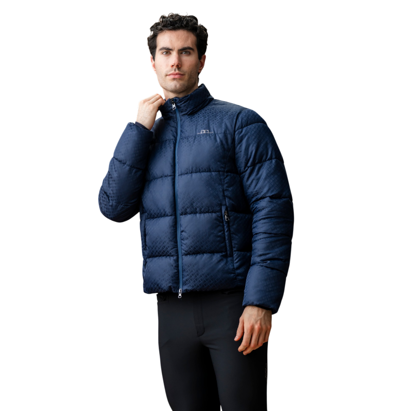 Horseware - Doudoune matelassé homme Quilo Monogram marine | - Ohlala