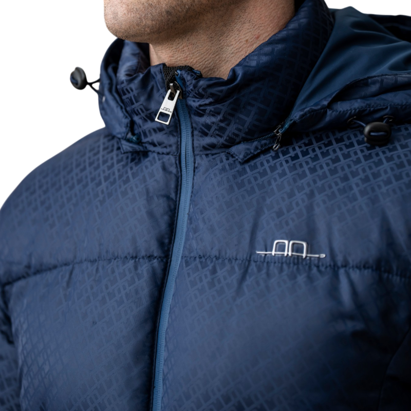 Horseware - Doudoune matelassé homme Quilo Monogram marine | - Ohlala