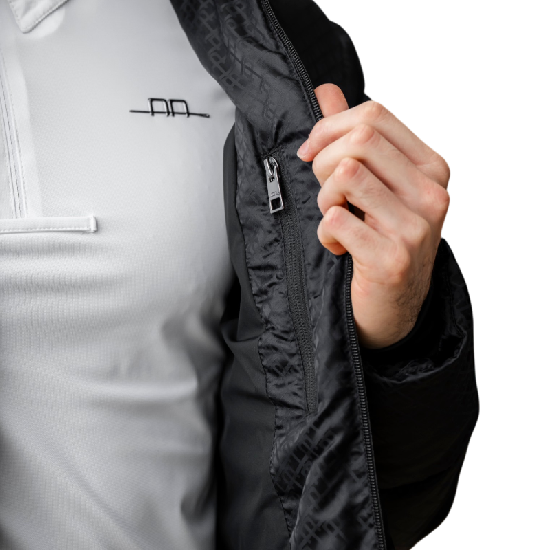 Horseware - Doudoune matelassé homme Quilo Monogram noir | - Ohlala