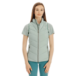 Horseware - Mouwloos gewatteerd damesjack Stride soft mint | - Ohlala