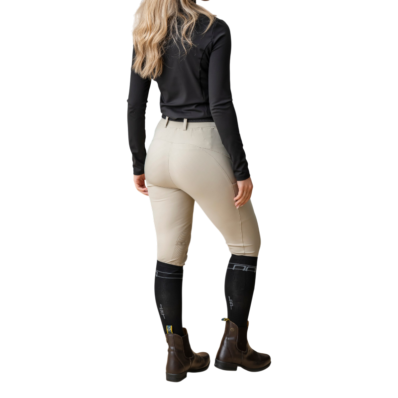 Horseware - Legging d'équitation femme Fina Brushed beige | - Ohlala