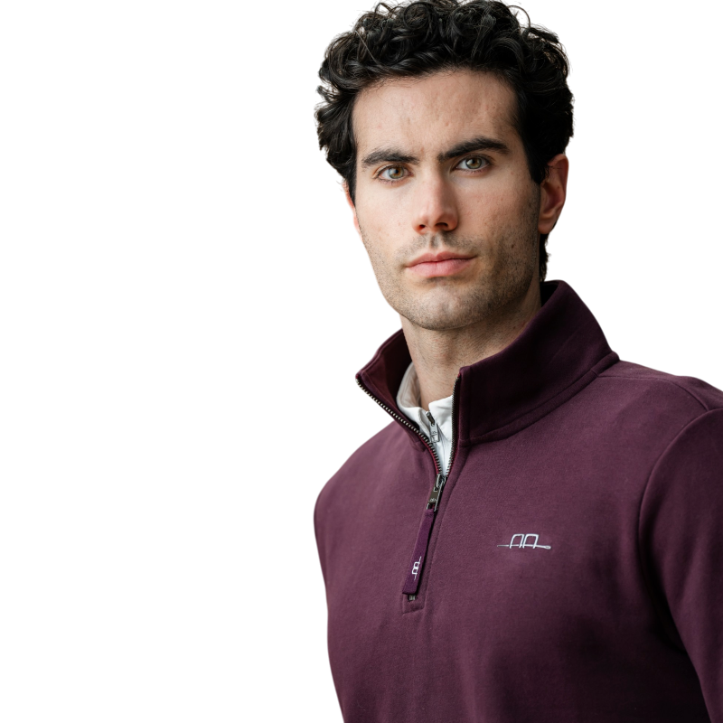 Horseware - Heren zip-col sweater Gabriel primatova | - Ohlala