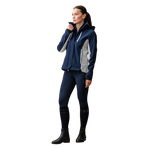 Horseware - Dames regenjas Indra marine/ bone | - Ohlala