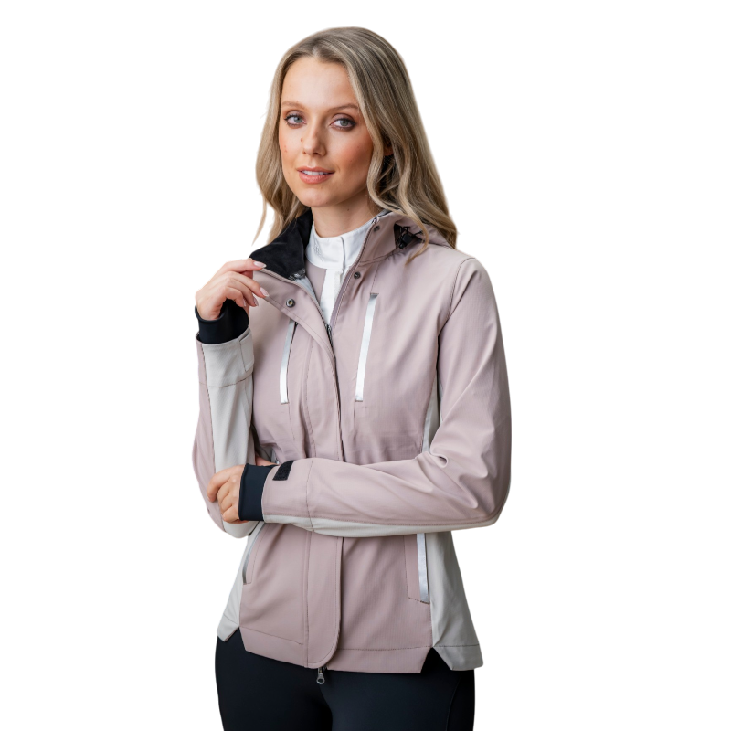 Horseware - Veste de pluie femme Indra oyster/ bone | - Ohlala