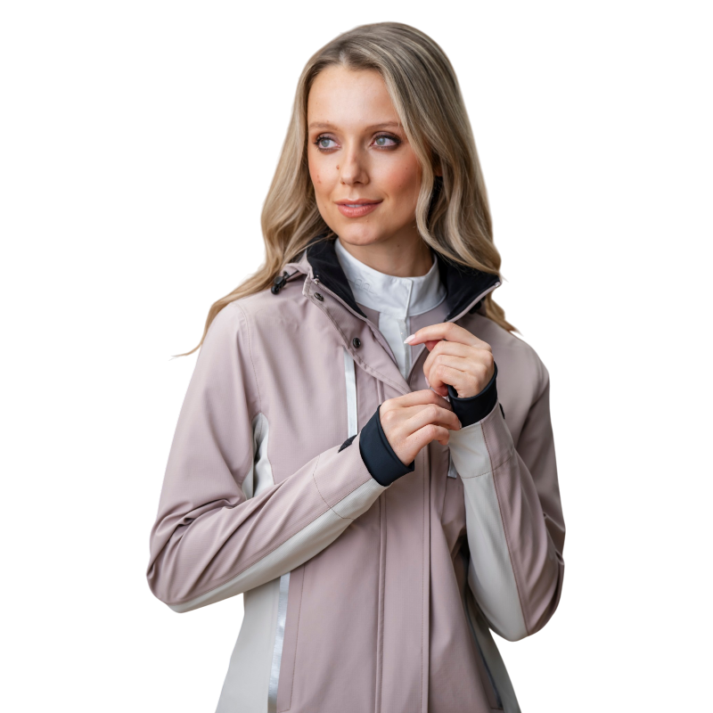 Horseware - Veste de pluie femme Indra oyster/ bone | - Ohlala
