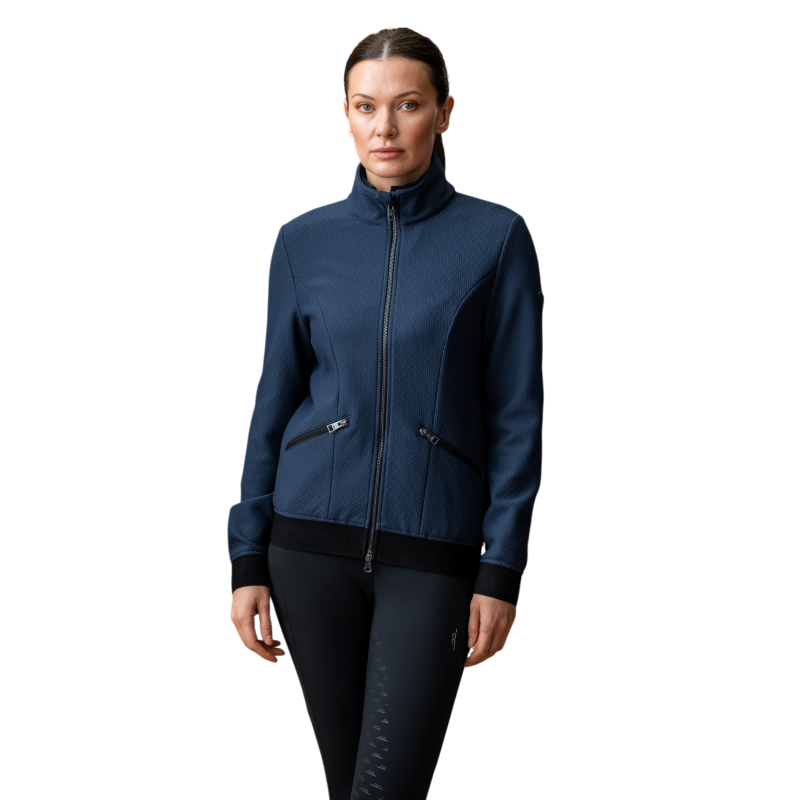Horseware - Veste manches longues femme Respira core marine | - Ohlala