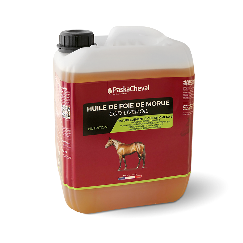 Paskacheval - Complément alimentaire liquide huile de foie de morue