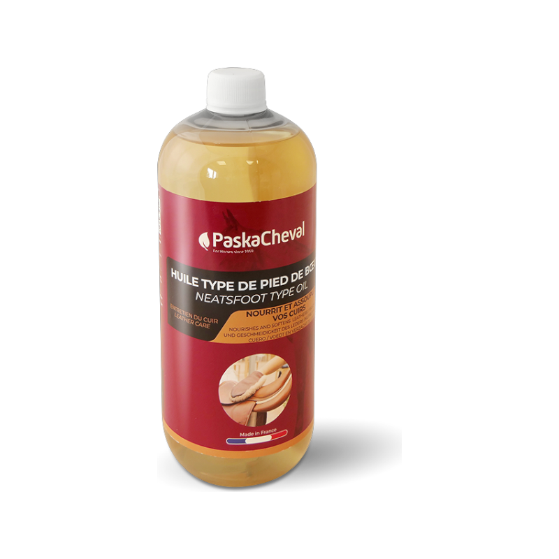 Paskacheval - Huile pour cuir type pied de bœuf | - Ohlala