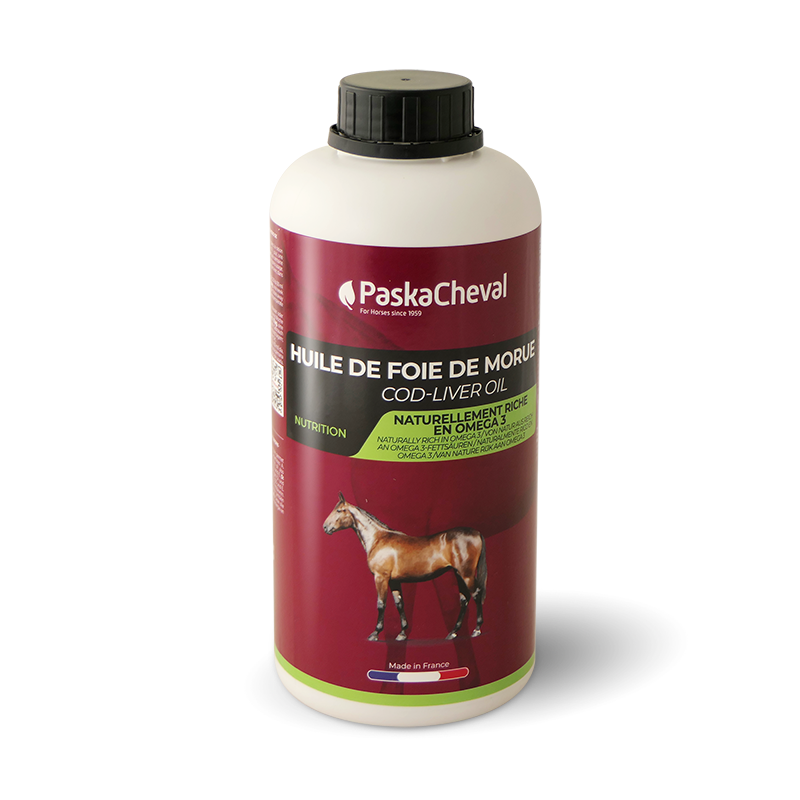 Paskacheval - Complément alimentaire liquide huile de foie de morue