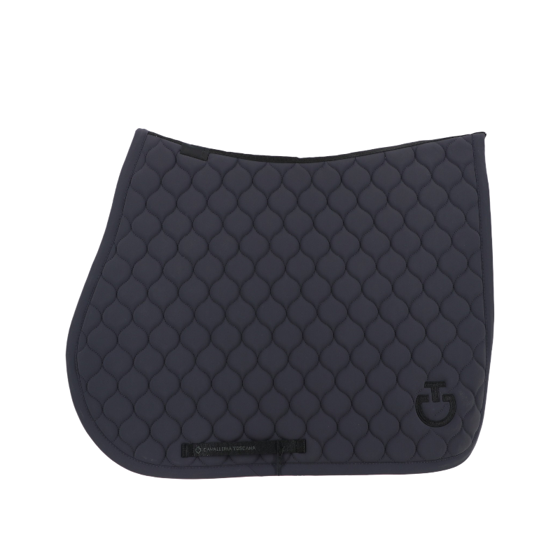 Cavalleria Toscana - Tapis de selle Circular Quilted ocean blue