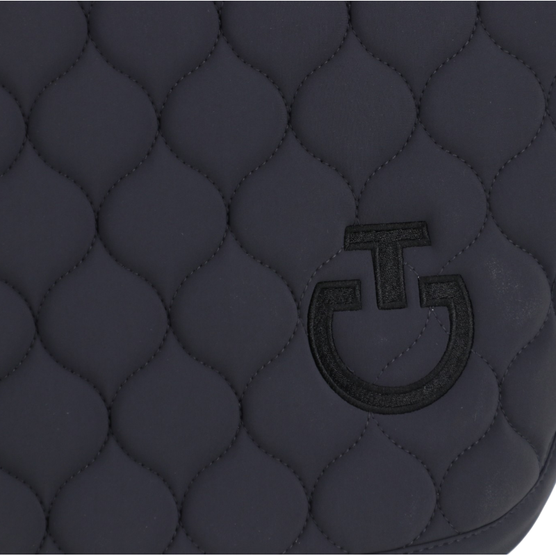 Cavalleria Toscana - Tapis de selle Circular Quilted ocean blue