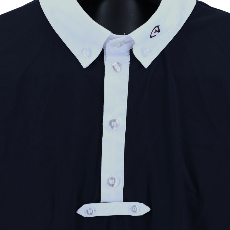Ego7 - Polo de concours manches courtes homme Top marine