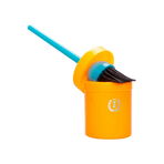 Imperial Riding - Penseel met pot oranje/blauw | - Ohlala