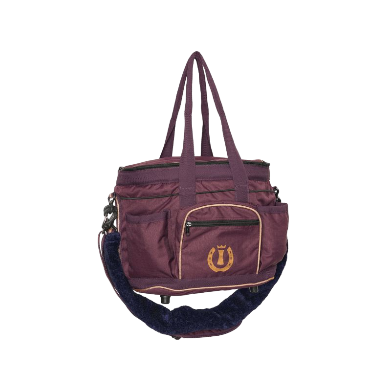 Imperial Riding - Sac de pansage Classic prune