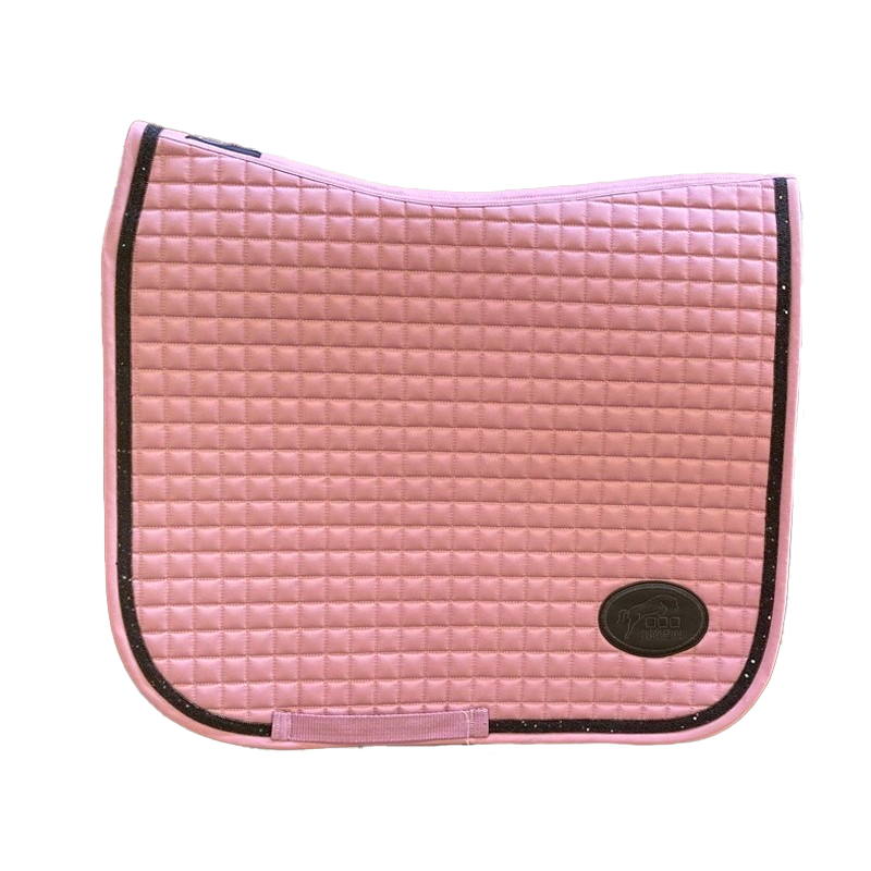 Jump'In - Tapis de dressage Carat rose poudré | - Ohlala