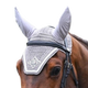 Jump'In - Bonnet chevaux Écusson gris clair et blanc | - Ohlala