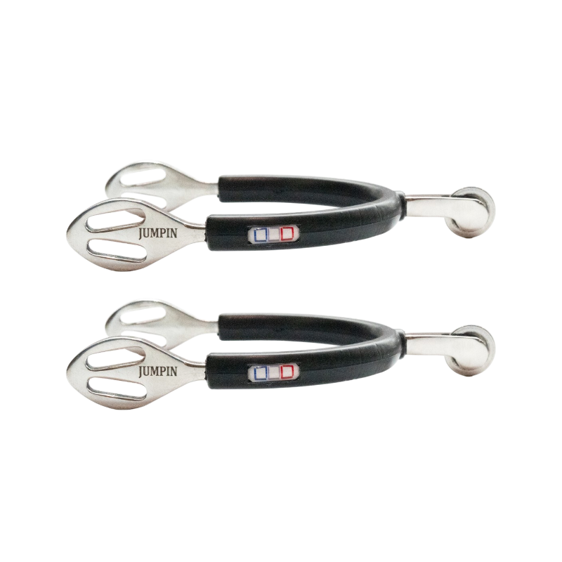 Jump'In - Griptec Platte Rowel Sporen Heren