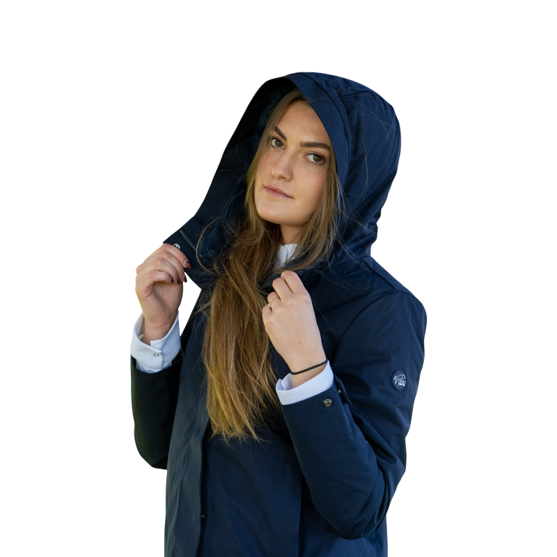 Parka femme Warm Dame marine - Jump'In