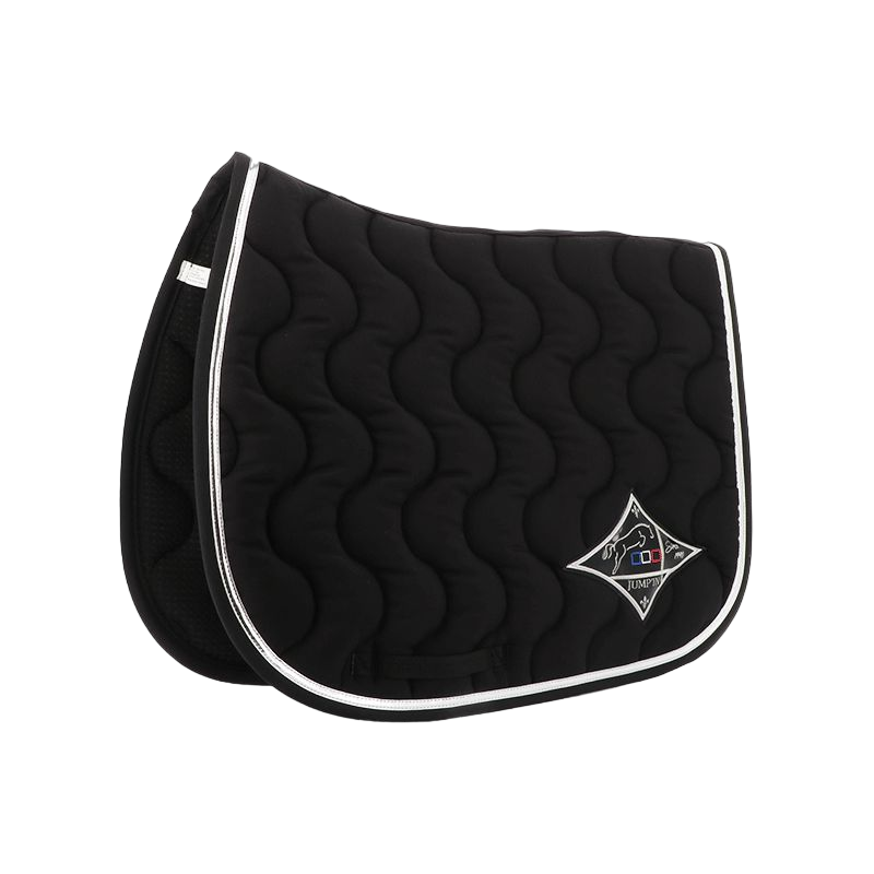 Jump'In - Tapis de selle noir/ lurex/ noir | - Ohlala