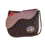 Jump'In - Amortisseur pour chevaux feutre Noisette | - Ohlala