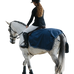 Jump'In - Couvre-reins imperméable Fabric Pro marine/ crème | - Ohlala