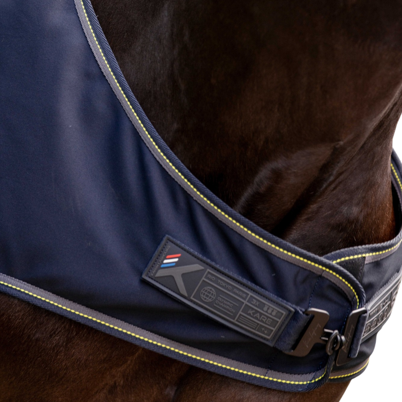 K By Equithème - Couverture de marcheur softshell K-EROS marine
