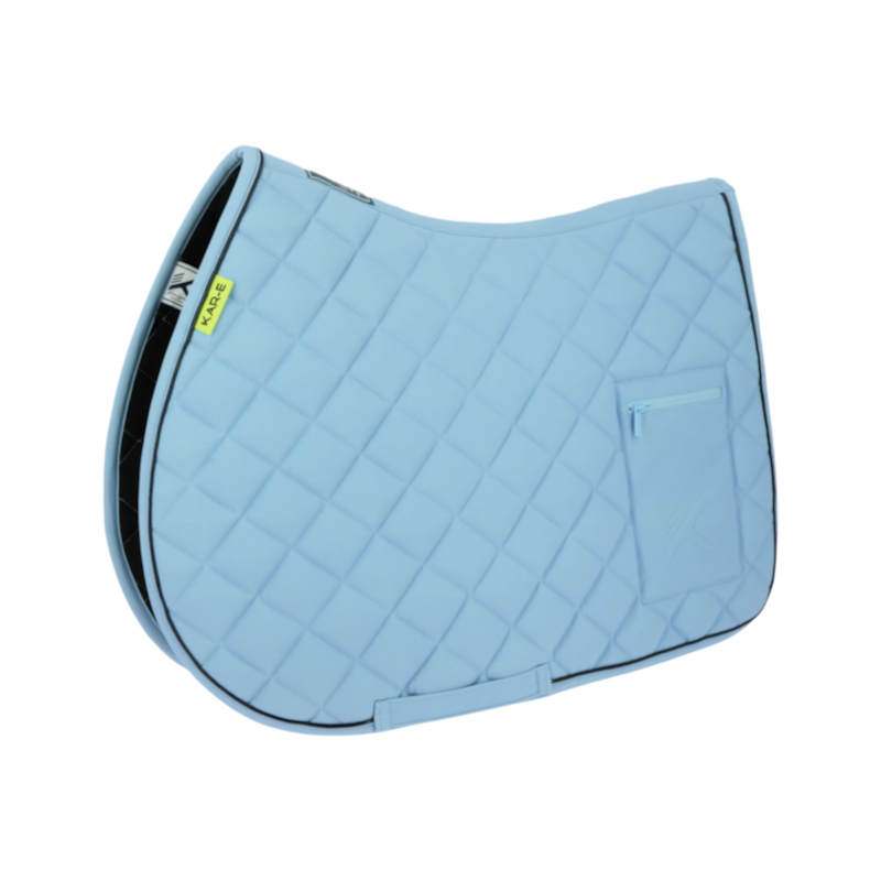 K By Equithème - Tapis de selle K-CESAR bleu ciel