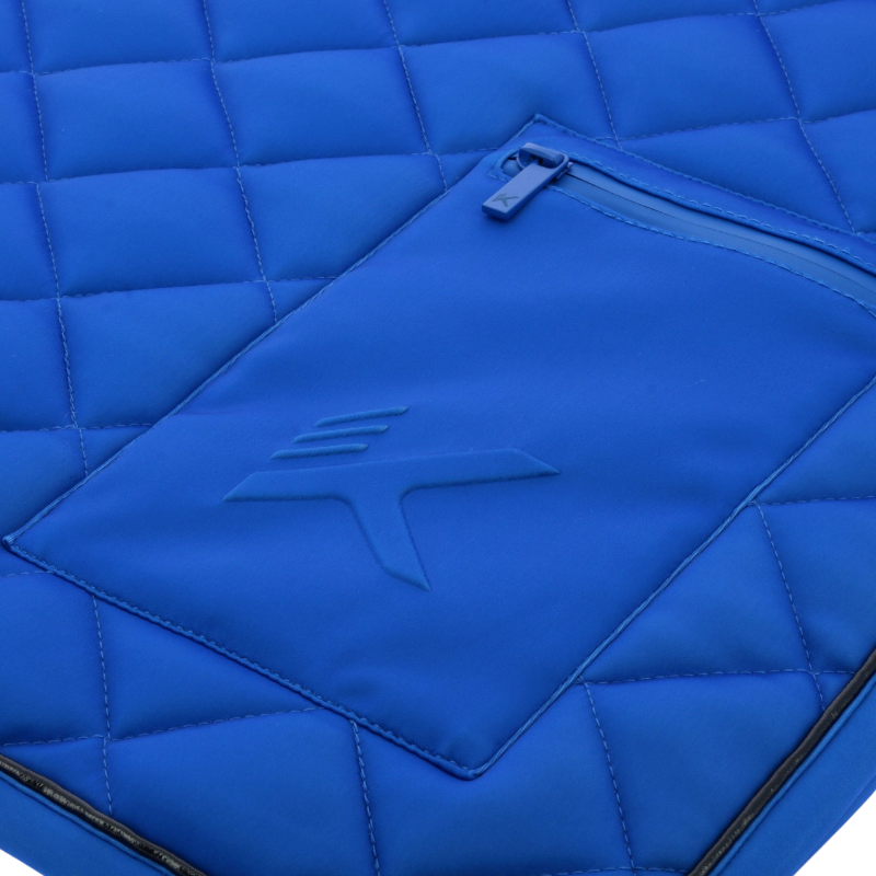 K By Equithème - Tapis de selle K-CESAR bleu roi