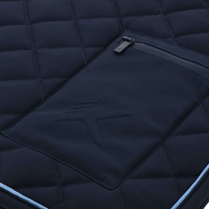 K By Equithème - Tapis de selle K-CESAR marine