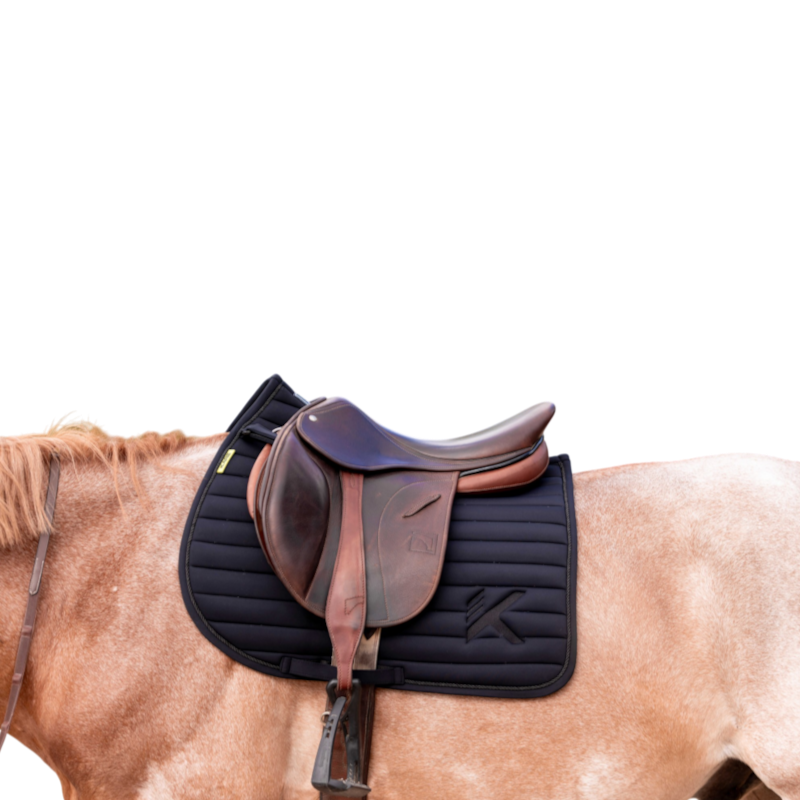 K By Equithème - Tapis de selle K-TRITON noir