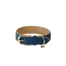 Kentucky Dogwear - Hondenhalsband vegan leather navy/beige | - Ohlala