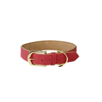 Kentucky Dogwear - Hondenhalsband vegan leather red/beige | - Ohlala