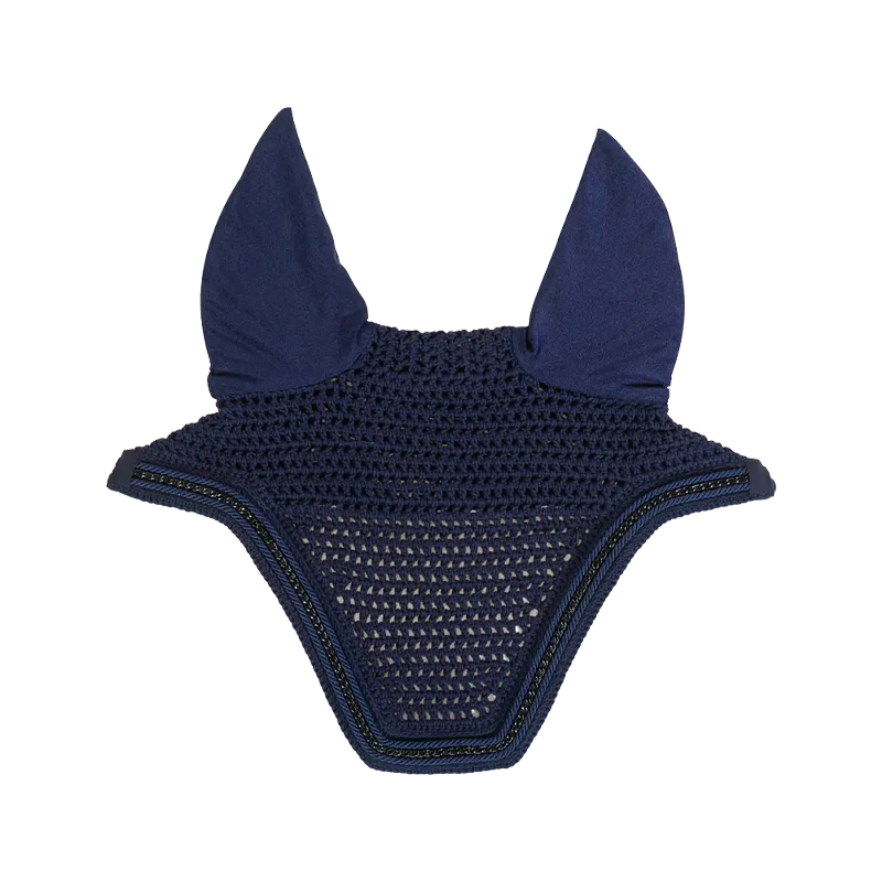 Kentucky Horsewear - Bonnet pour chevaux Wellington Metal Chain anti-bruits bruits marine | - Ohlala