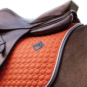 Kentucky Horsewear - Tapis de selle classic leather orange | - Ohlala