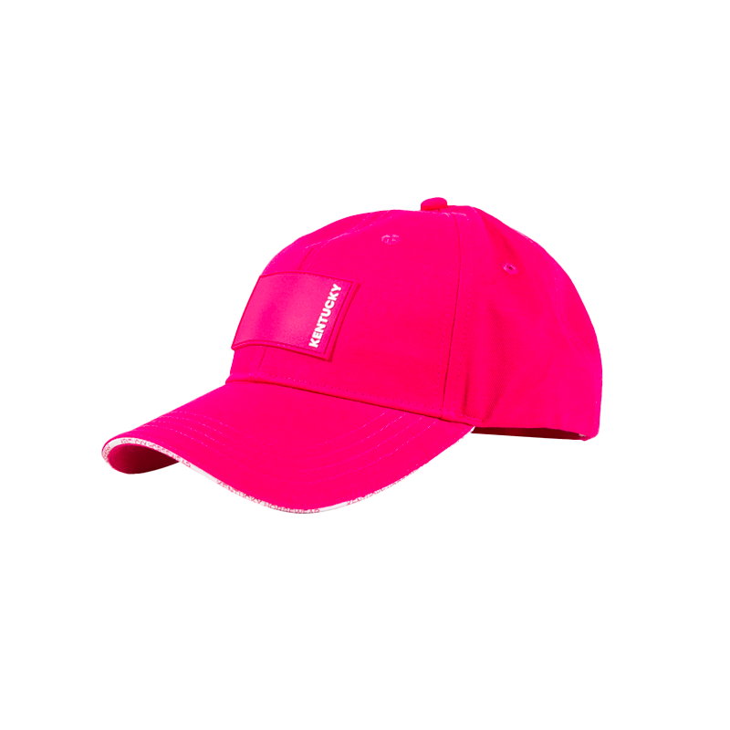 Kentucky Horsewear - Casquette Rubber logo rose | - Ohlala