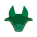 Kentucky Horsewear - Bonnet pour chevaux Wellington Velvet anti-mouches imprimé cheval vert