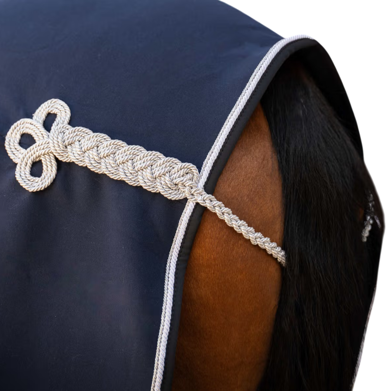 Kentucky Horsewear - Couverture de présentation polaire Fleece Rug marine