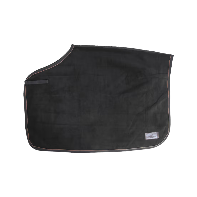 Kentucky Horsewear - Couvre-reins carré Heavy Fleece 0g noir