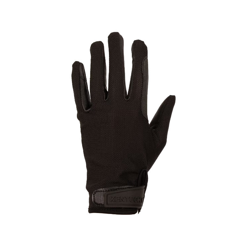 Kentucky Horsewear - Gants d'équitation Grip Summer noir