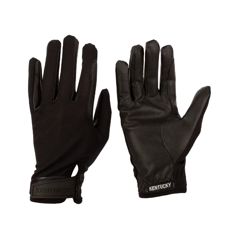 Kentucky Horsewear - Gants d'équitation Grip Summer noir