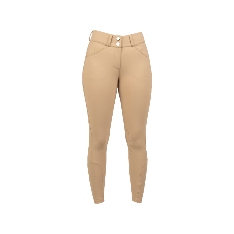 Kentucky Horsewear - Pantalon d'équitation Miami femme avec Grip aux genoux beige