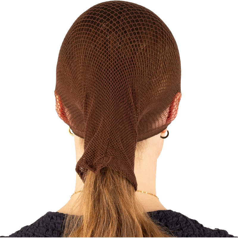 Kentucky Horsewear - Résille à cheveux brun x2
