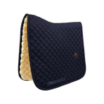 Kentucky Horsewear - Tapis de dressage Diamond doublé mouton synthétique marine