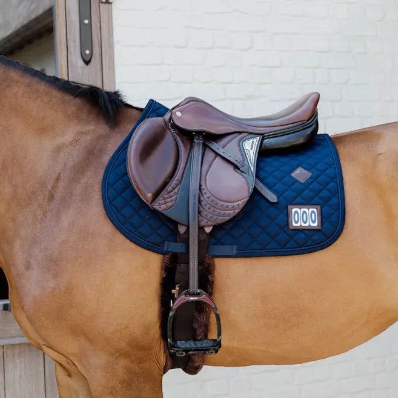Kentucky Horsewear - Tapis de selle Diamond Competition 2 numéros marine
