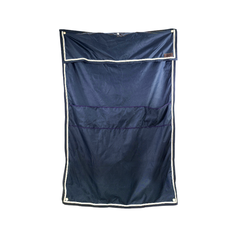 Kentucky Horsewear - Tenture de box avec poches imperméable marine