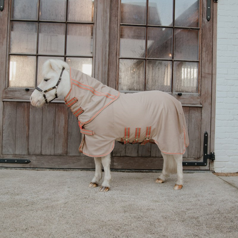 Kentucky Horsewear - Couverture anti-mouches Confort beige