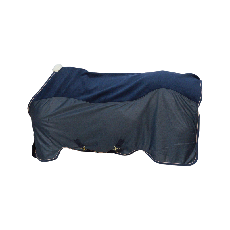 Kentucky Horsewear - Couverture séchante Combo Mesh marine 0g